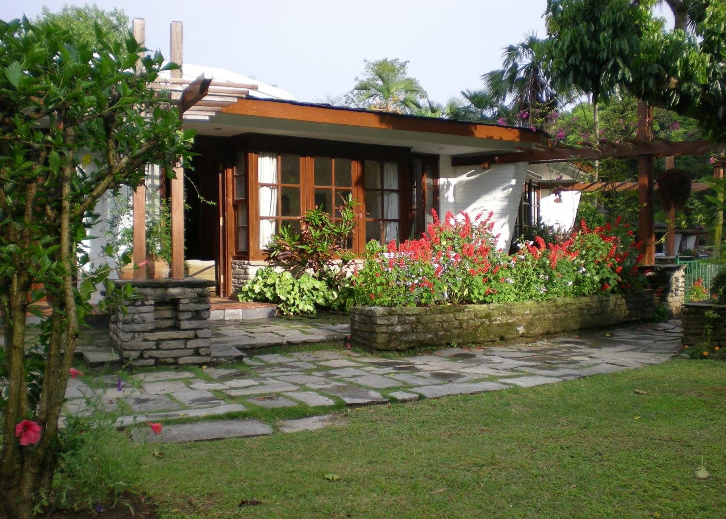 Fish Tail Lodge Pokhara Exteriör bild