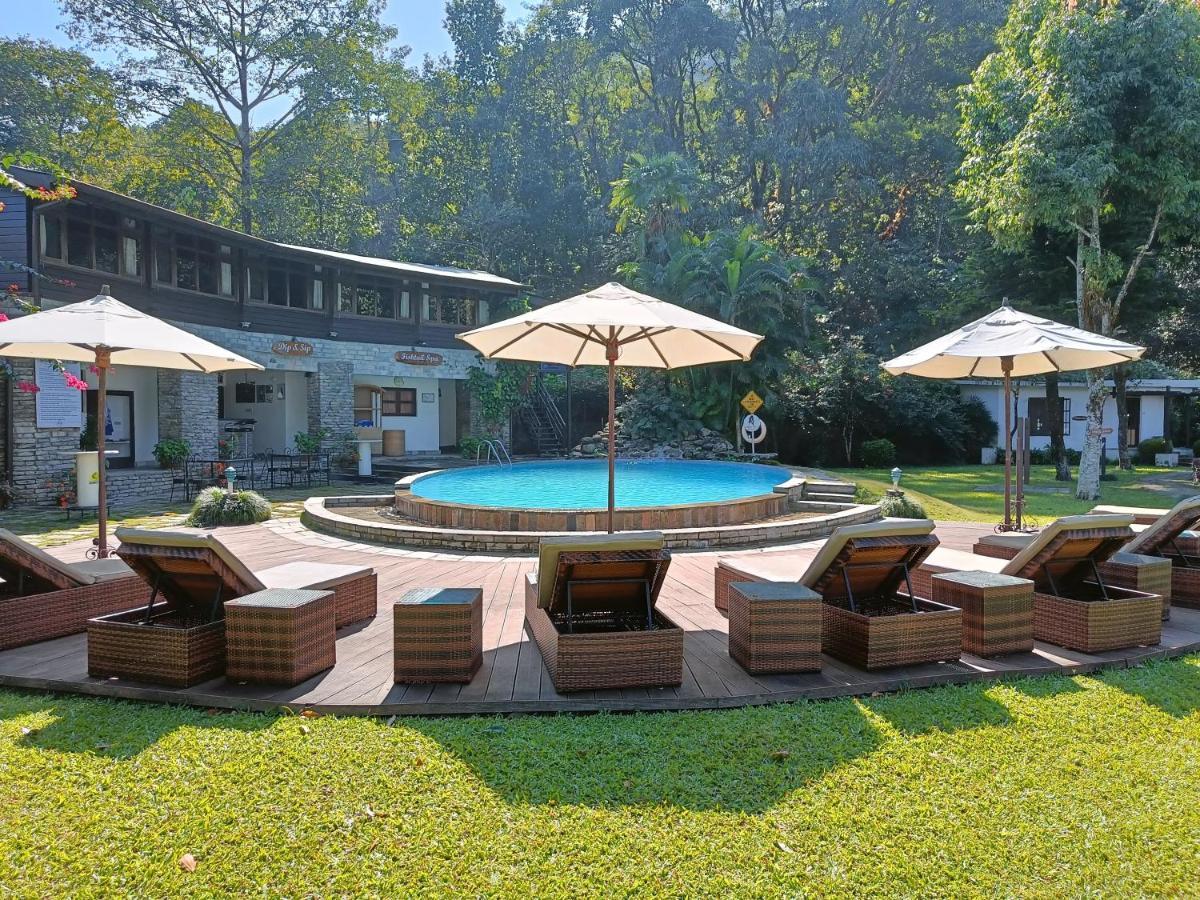 Fish Tail Lodge Pokhara Exteriör bild